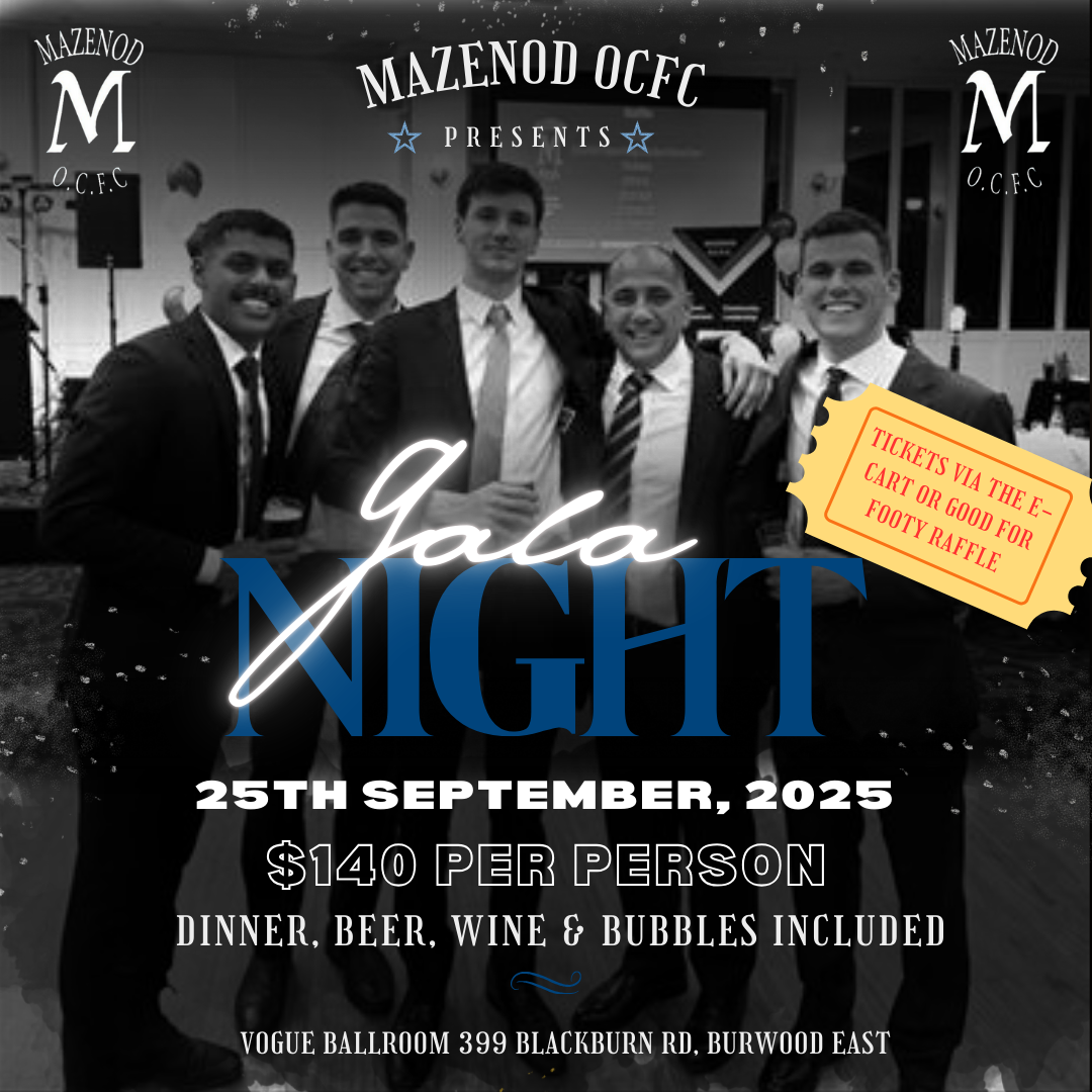 Join us for the for the 2023 Mazenod OCFC Gala Presentation Dinner!